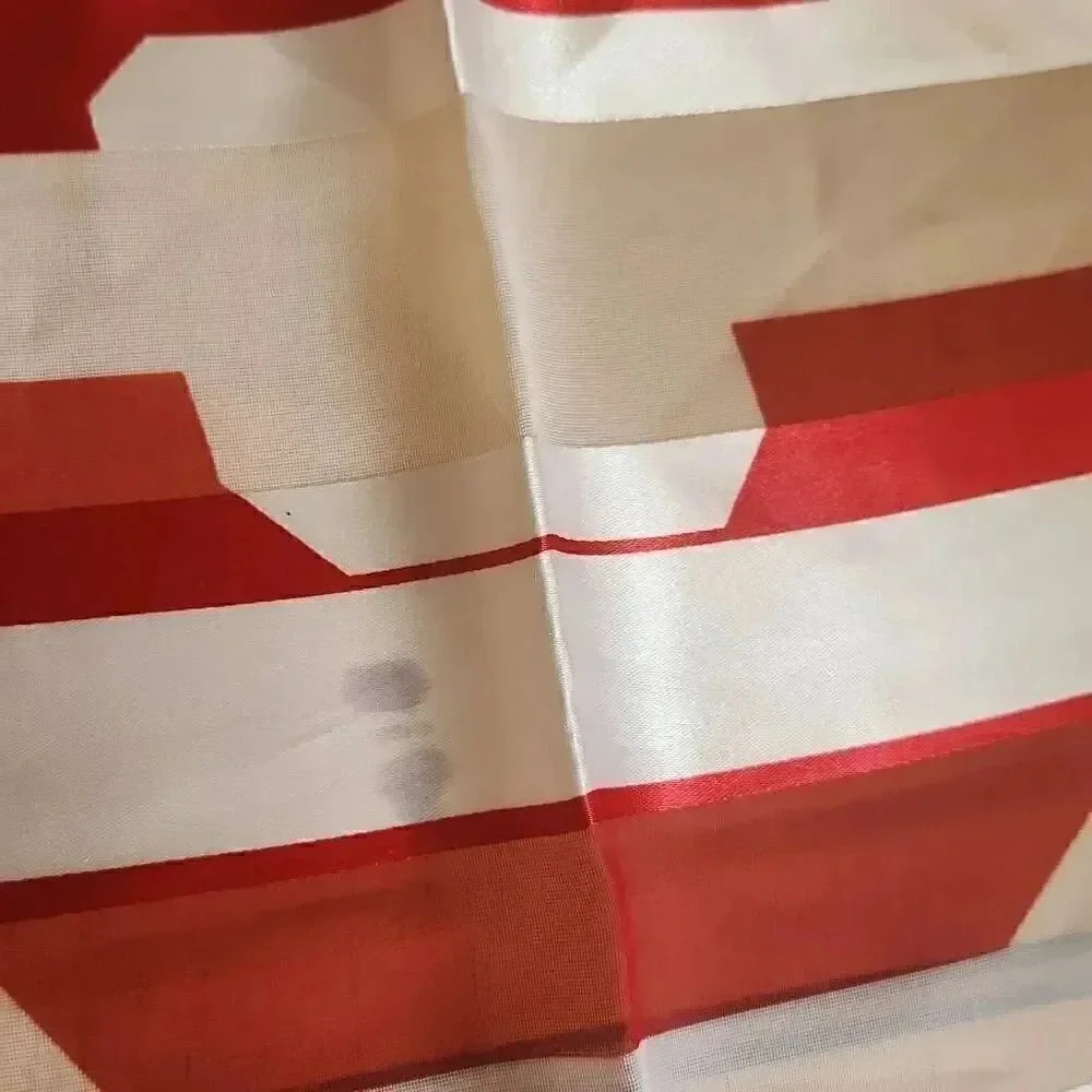 Patriotic God bless America extra large silk scarf
